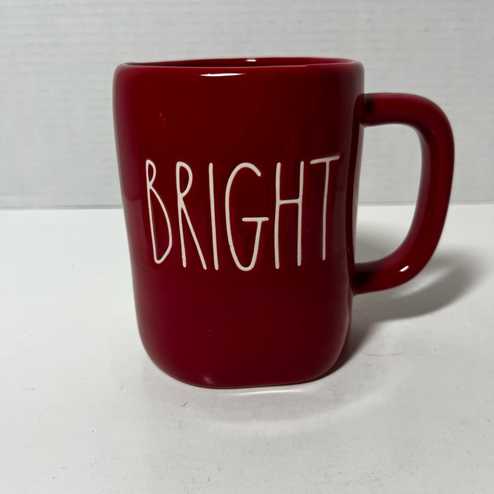 Rae Dunn Red Bright Mug